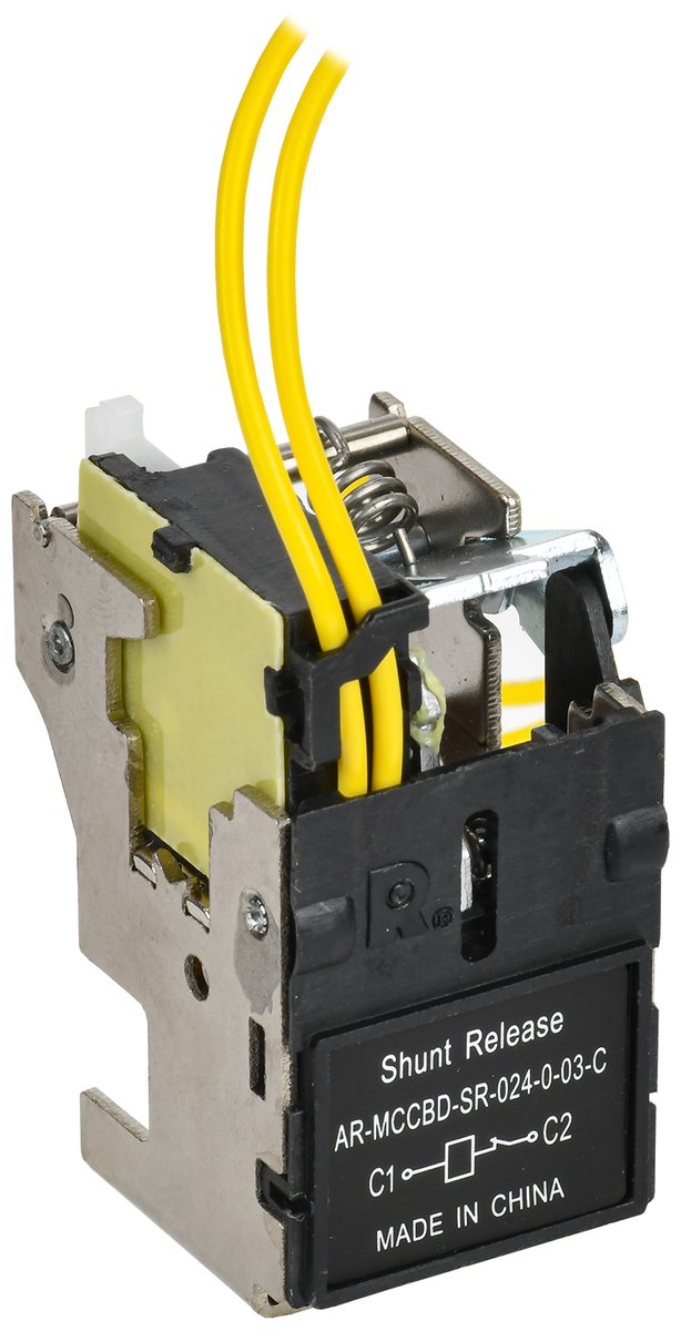 Независимый расцепитель IEK AR-MCCBD-SR-024-0-03-C, 24 В DC, левый, типоразмер A, D