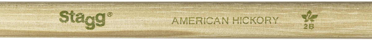 Палочки барабанные STAGG SHV2B, American Hickory 2B, 2 шт.