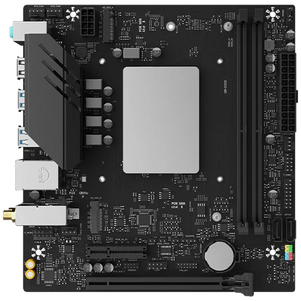 Материнская плата Maxsun MS-MoDT 230H D4 WIFI, Intel Core 7 230H, 2xDDR4, Micro-ATX, Wi-Fi 6