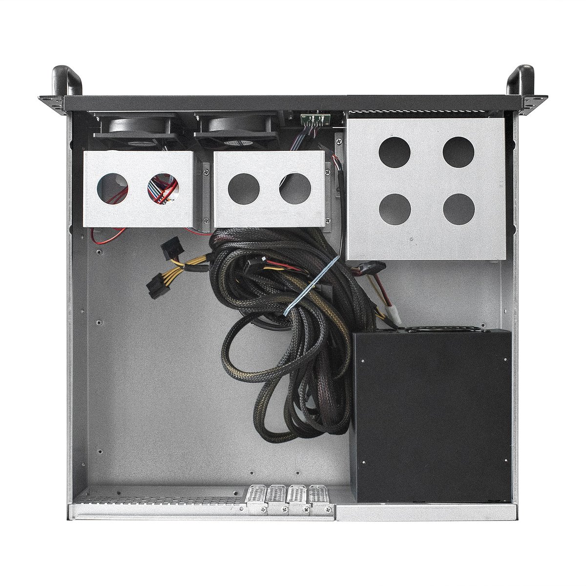 Корпус серверный EXEGATE Pro 2U390-04, 2U, 19", MicroATX, БП 500 Вт, USB