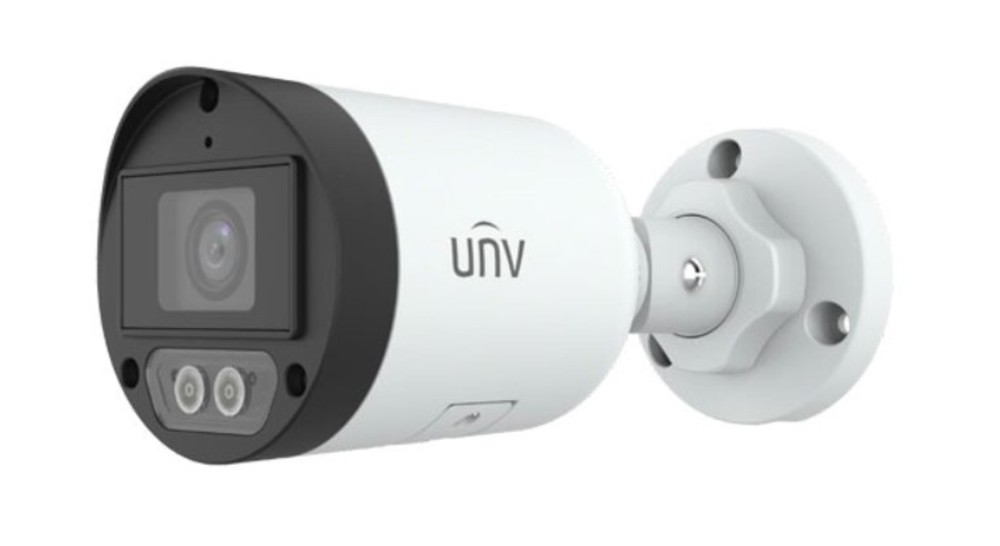Видеокамера IP Uniview IPC2122LB-AF40K-WL, цилиндрическая, 2 Мп, 4 мм, ИК до 30 м
