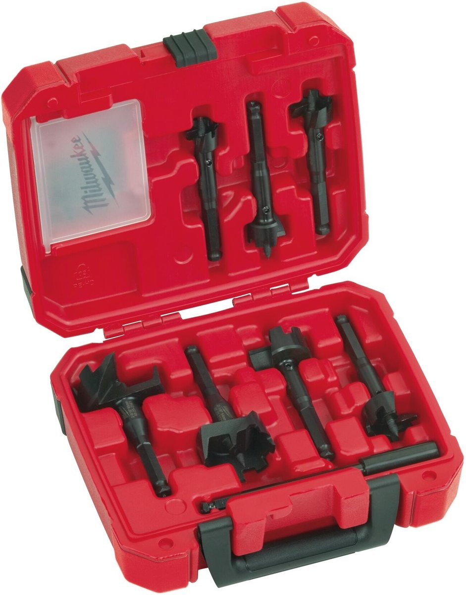 Набор насадок самоврезающихся Milwaukee 4932479488, 8шт, 25–65мм