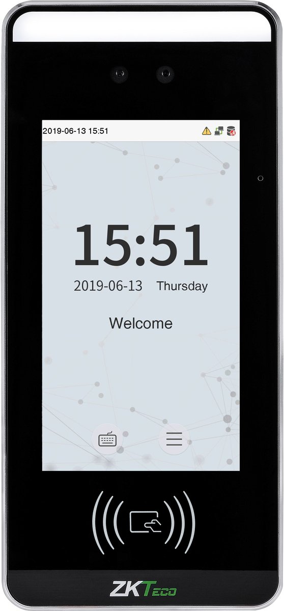 Терминал контроля доступа ZKTeco SpeedFace-V5L-RFID Standard, 5" TFT, RFID