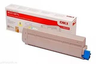 Тонер-картридж OKI 45862845, желтый, 10000 стр.