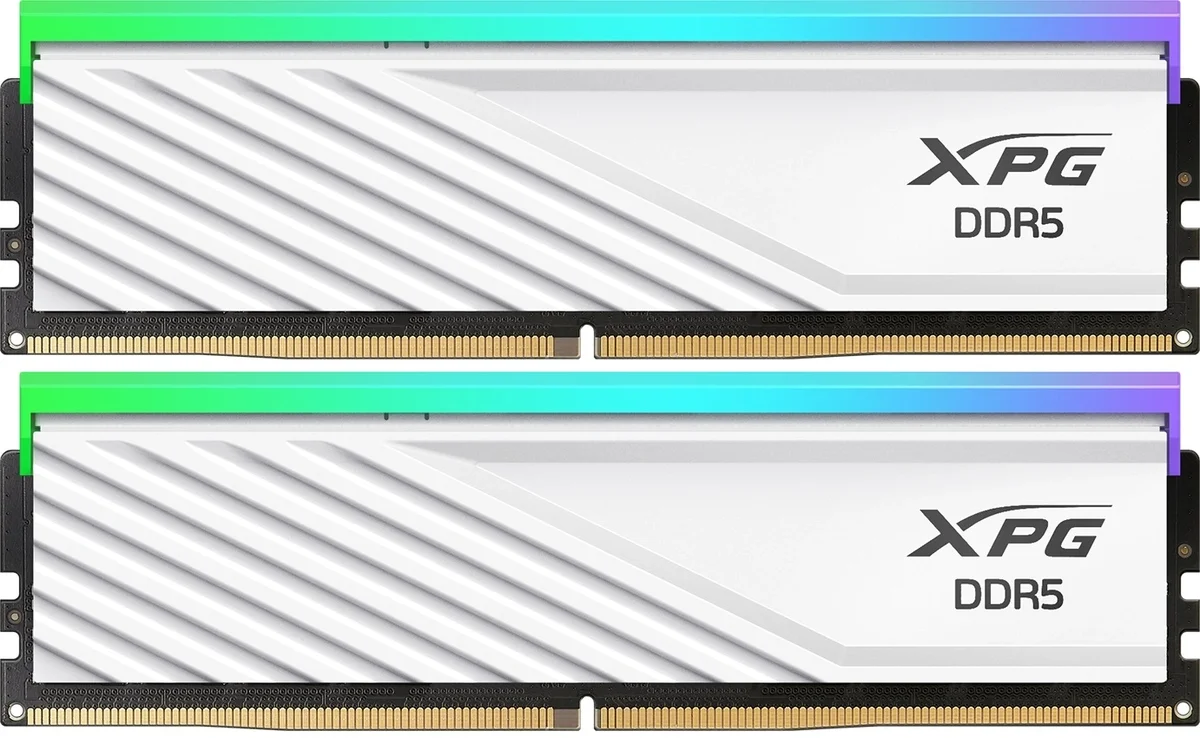 Память A-DATA AX5U6000C2816G-DTLABRWH, DDR5 2×16GB 6000MHz, CL28, RGB