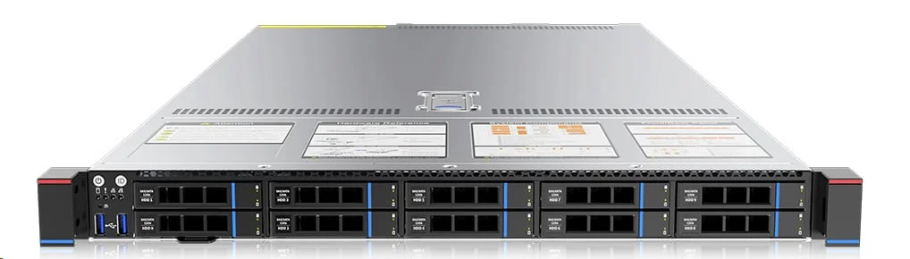 Серверная платформа SNR SNR-SR1410RS-NV, 1U, 2×LGA4677, 32×DDR5, 10×SFF