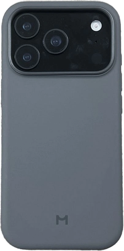 Чехол Magssory CSL044GREY для Apple iPhone 17 Pro, клип-кейс, микрофибра, серый