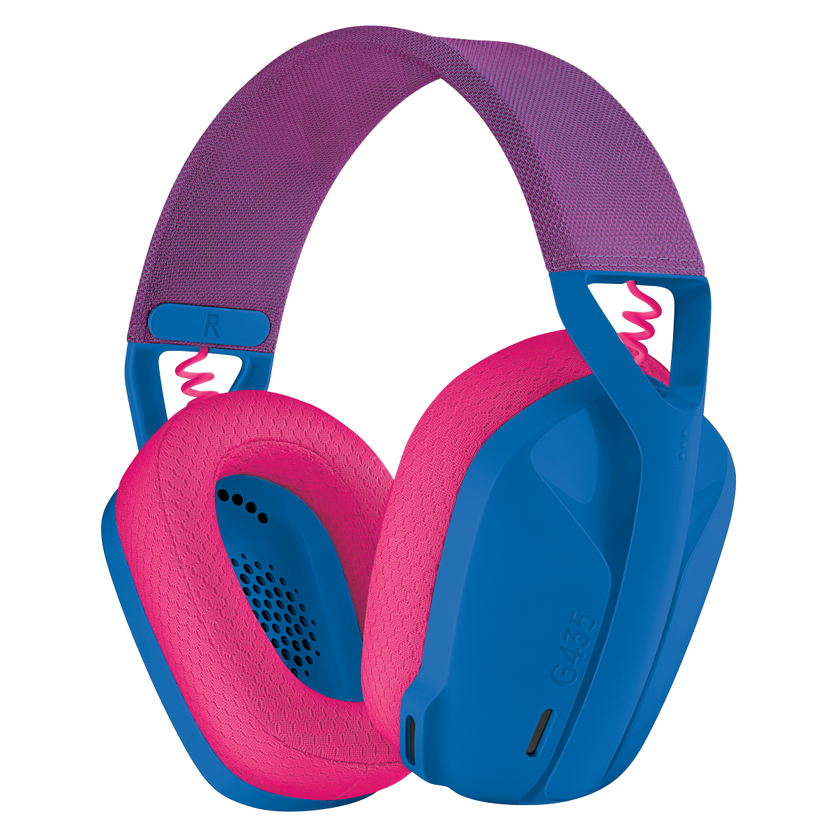 Logitech G435 LIGHTSPEED Wireless Gaming Headset (BT,беспроводные наушники с микрофоном,  с рег.гр) <981-001062>