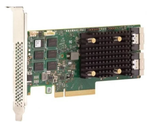RAID-контроллер Broadcom LSI MegaRAID 9560-16i, 16 портов, SAS/SATA/NVMe, PCIe 4.0 x8, 8 ГБ кэш