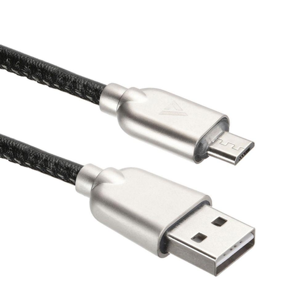 Кабель ACD ACD-U926-M1B, USB 2.0, USB-A — Micro-USB, 1м, черный