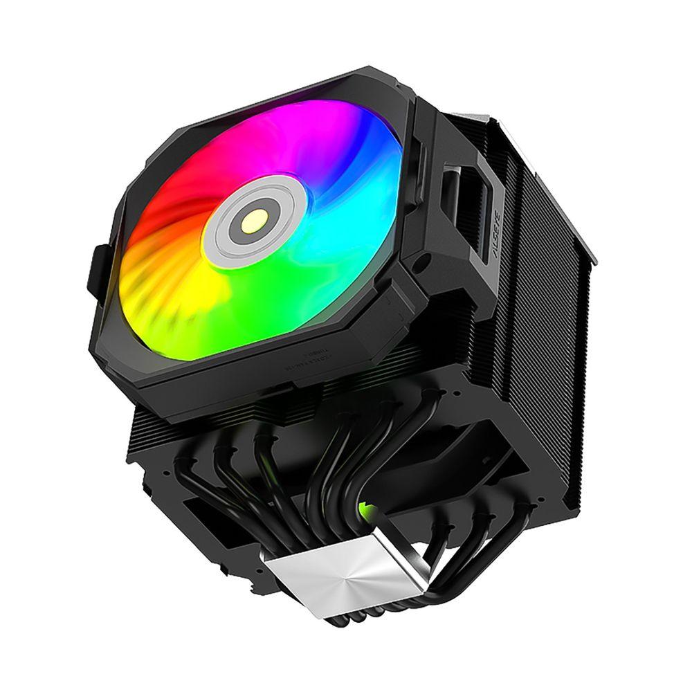 Кулер для CPU ALSEYE i600-B, 2 вентилятора 120 мм, 6 тепловых трубок, до 265 Вт