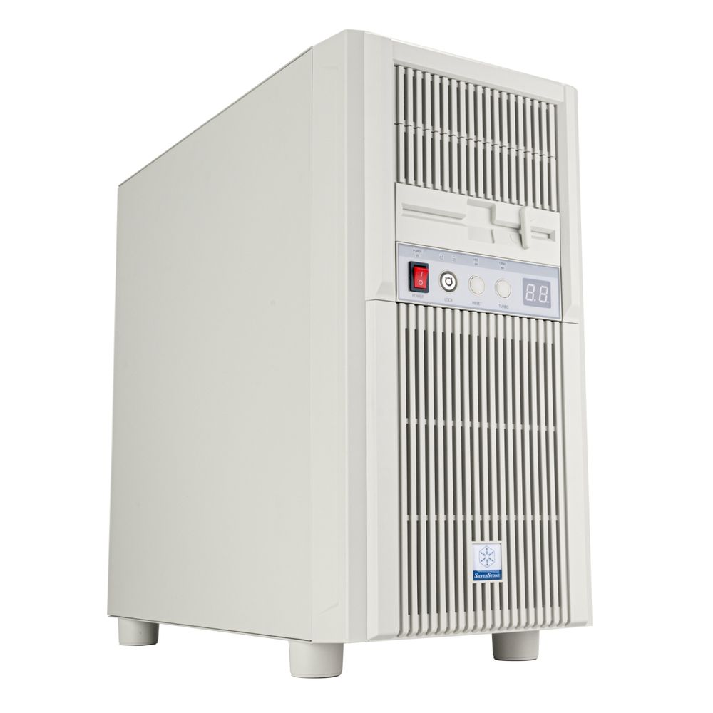 Корпус Silverstone SST-FLP03W, Mini Tower, Micro-ATX/Mini-ITX, сталь