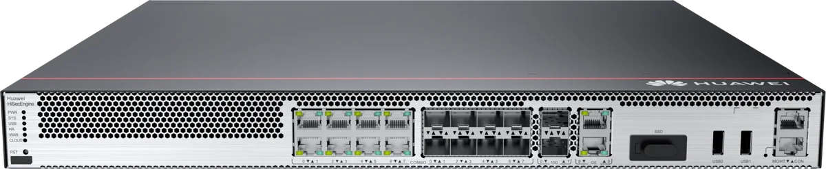 Межсетевой экран Huawei USG6525F, NGFW 1 Гбит/с, IPsec 2.1 Гбит/с