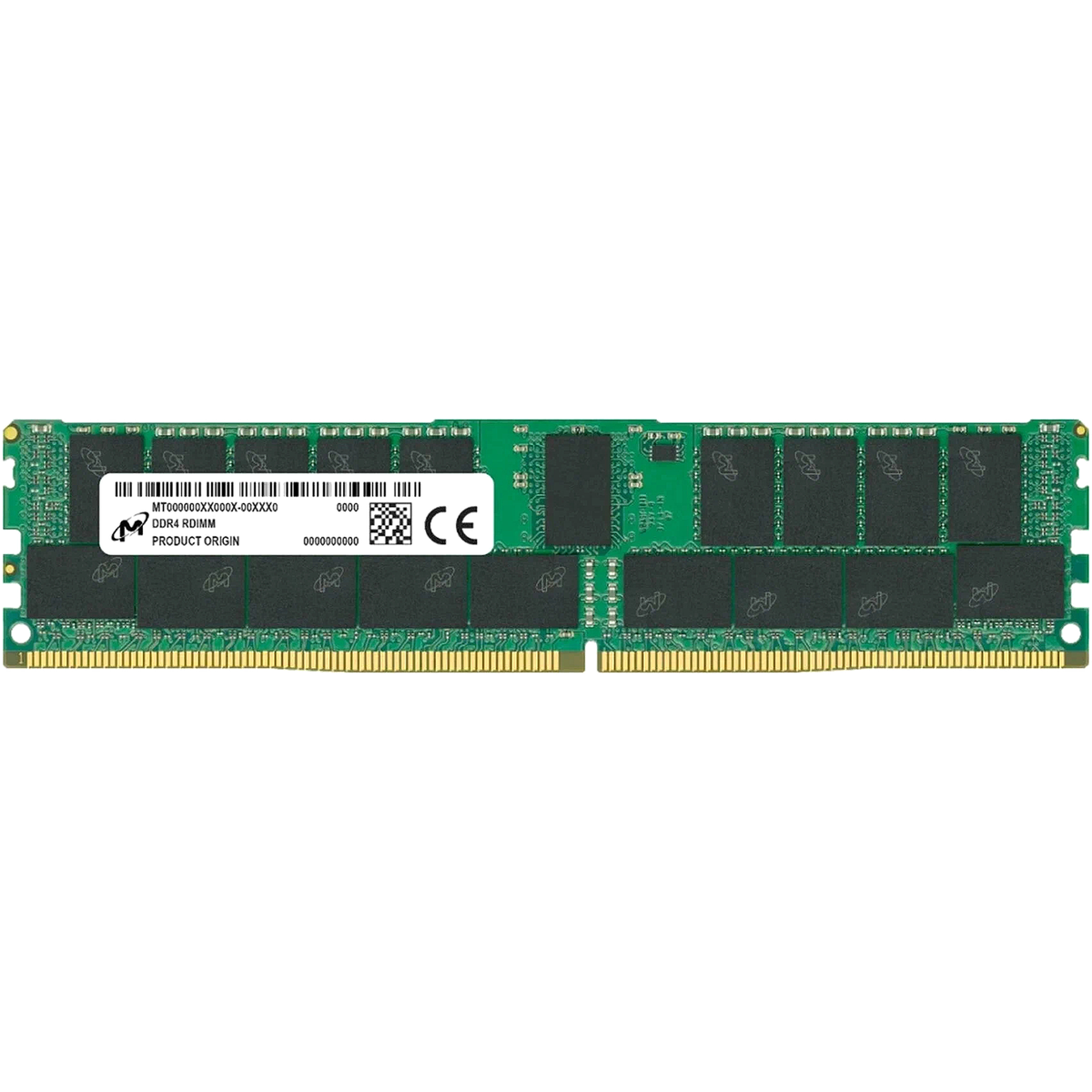 Память Micron MTA36ASF4G72PZ-3G2, 32ГБ, DDR4 RDIMM, ECC, 3200МГц
