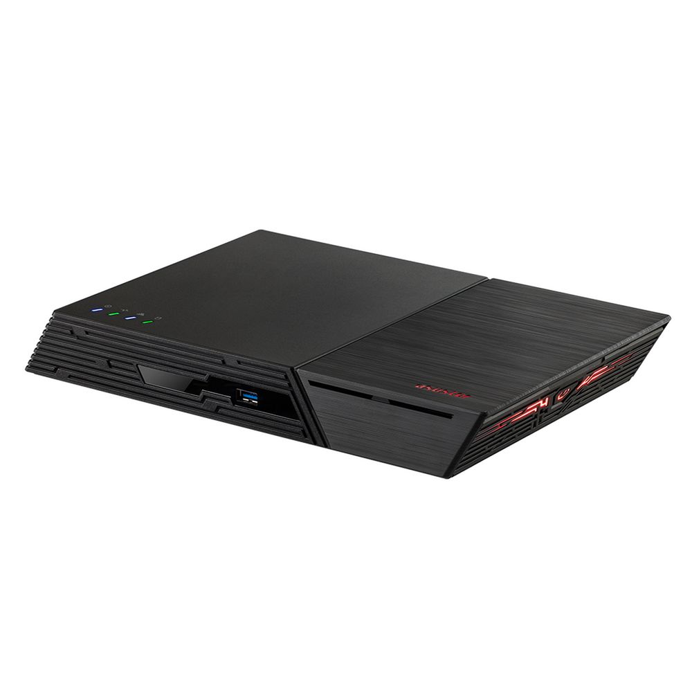 Сетевое хранилище ASUSTOR FS6706T, 6 отсеков, Intel Celeron N5105, 4 ГБ DDR4, 2×2.5 GigE