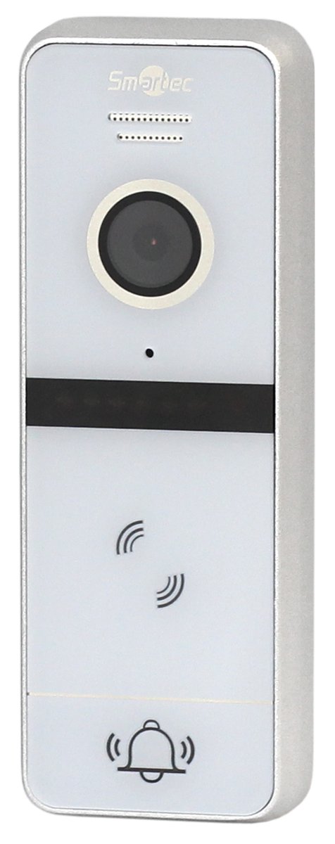 Вызывной блок Smartec ST-DS506CMF-WT, 600 ТВЛ, ИК, с контроллером MIFARE, белый