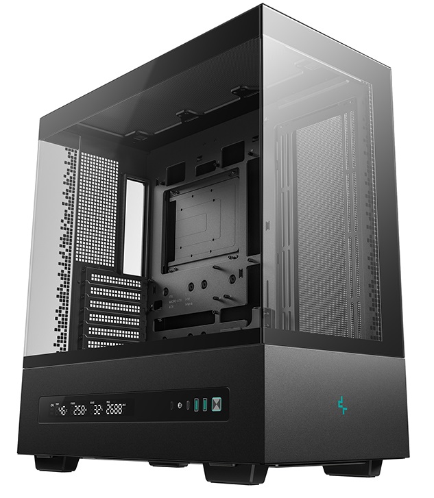 Корпус Deepcool CH690 DIGITAL, ATX/Micro ATX/Mini-ITX, до 182 мм кулер, до 450 мм VGA, без БП