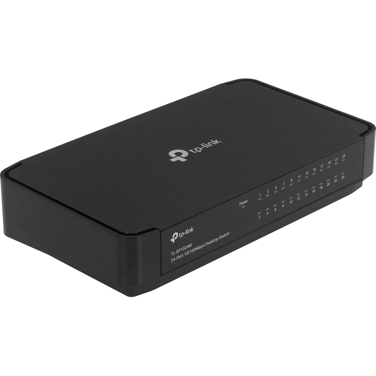 Коммутатор TP-Link TL-SF1024M, неуправляемый, 24×10/100 Мбит/с, настольный
