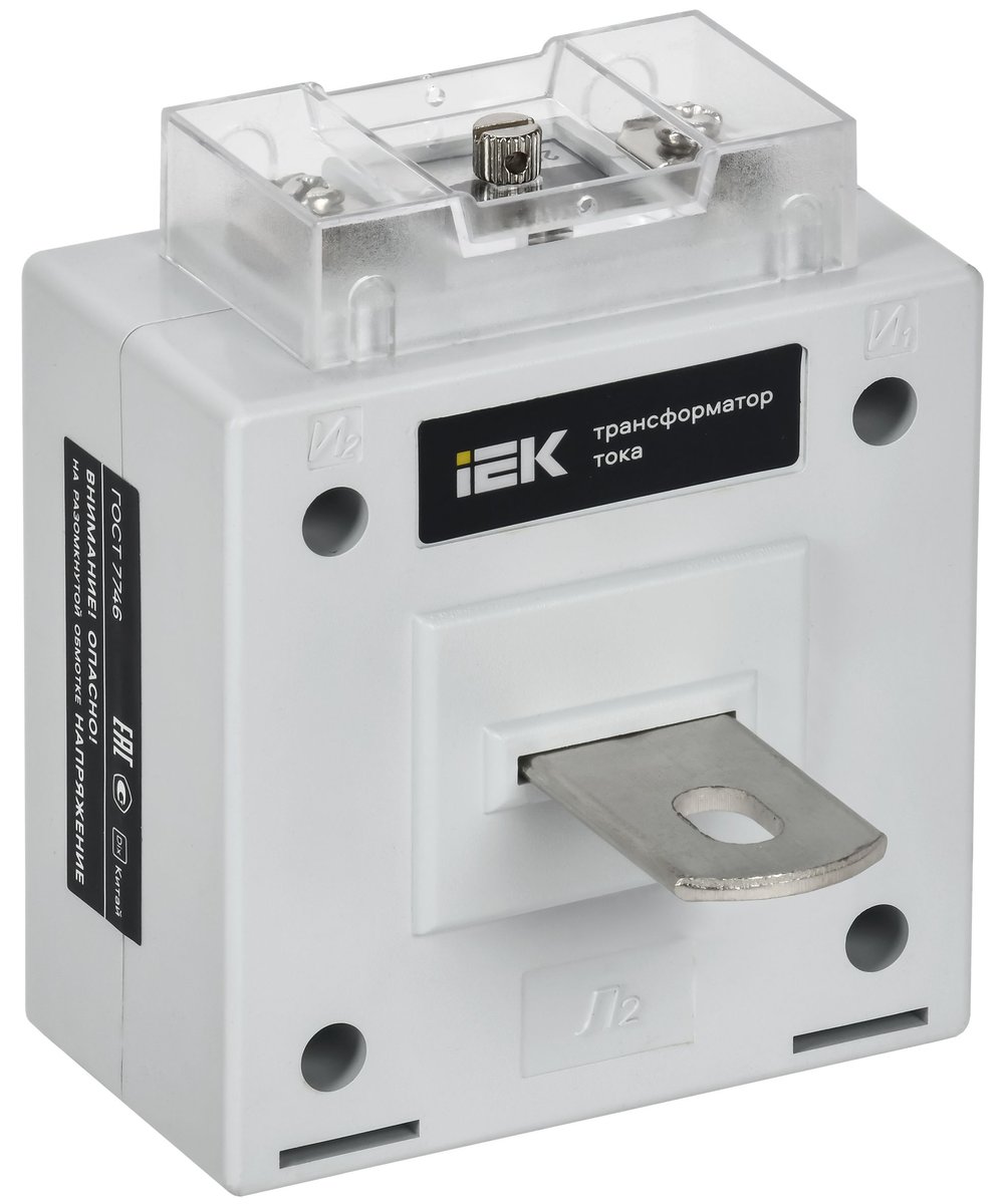Трансформатор тока IEK ТОП-0,66, 50/5 А, 5 ВА, класс 0,5S