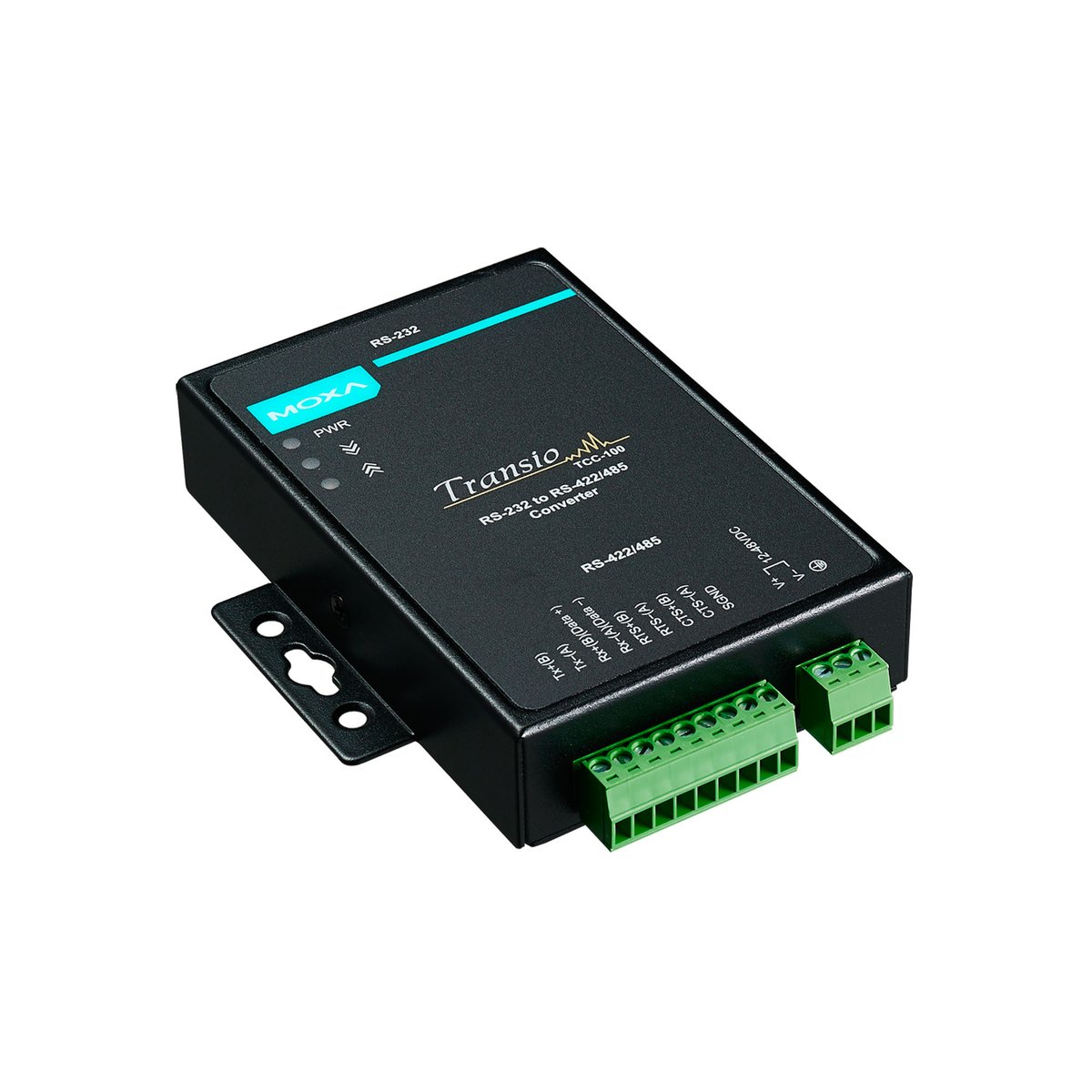 Преобразователь MOXA TCC-100-T, RS-232 в RS-422/485, 12–48 В