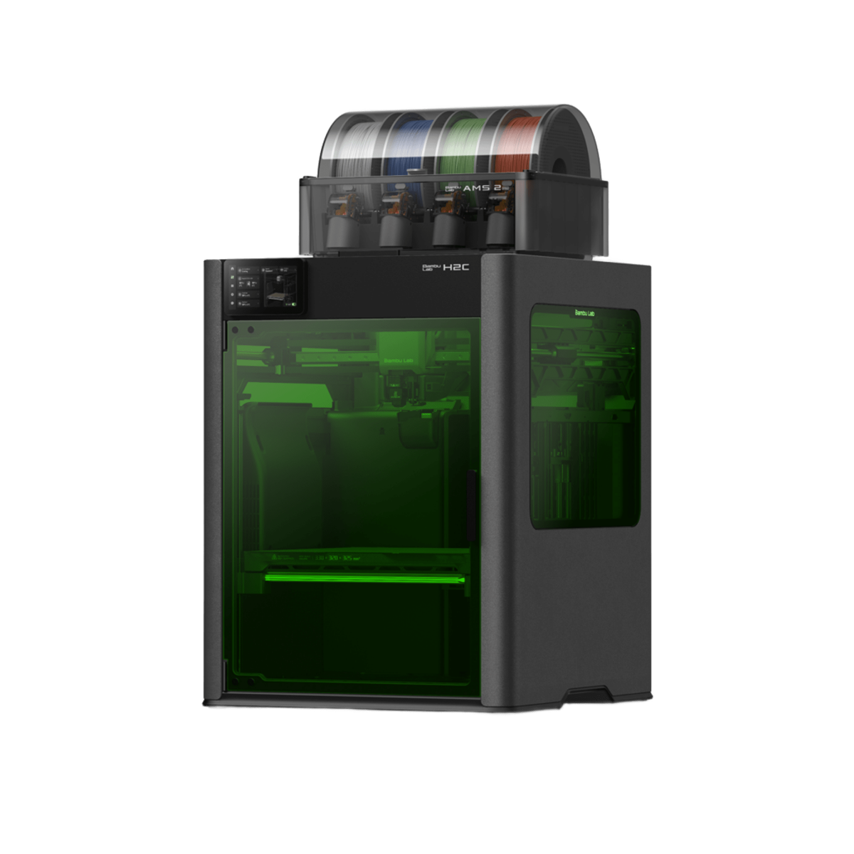 3D-принтер Bambu Lab H2C AMS-Combo, FDM, 330x325x320 мм, PLA/PETG/TPU/ABS