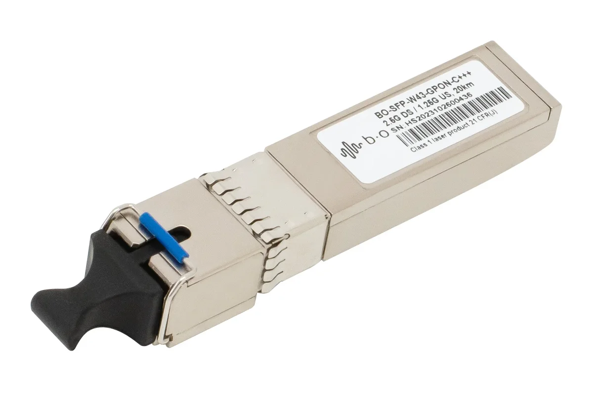 Оптический модуль B-OptiX BO-SFP-W43-GPON-C+++, SFP, GPON, 20 км, SC