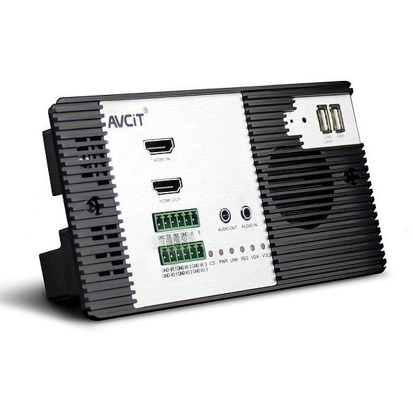Узел с KVM AVCiT DSIII-HH, IP-коммутация