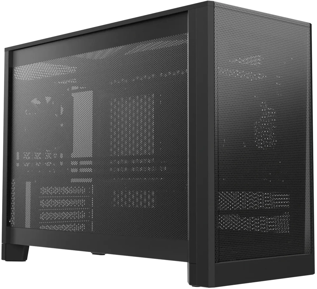 Корпус Montech TEN B, mATX, черный, без БП