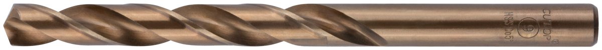 Сверло FIT 48-385, по металлу, 9×125 мм, HSS с кобальтом 5%