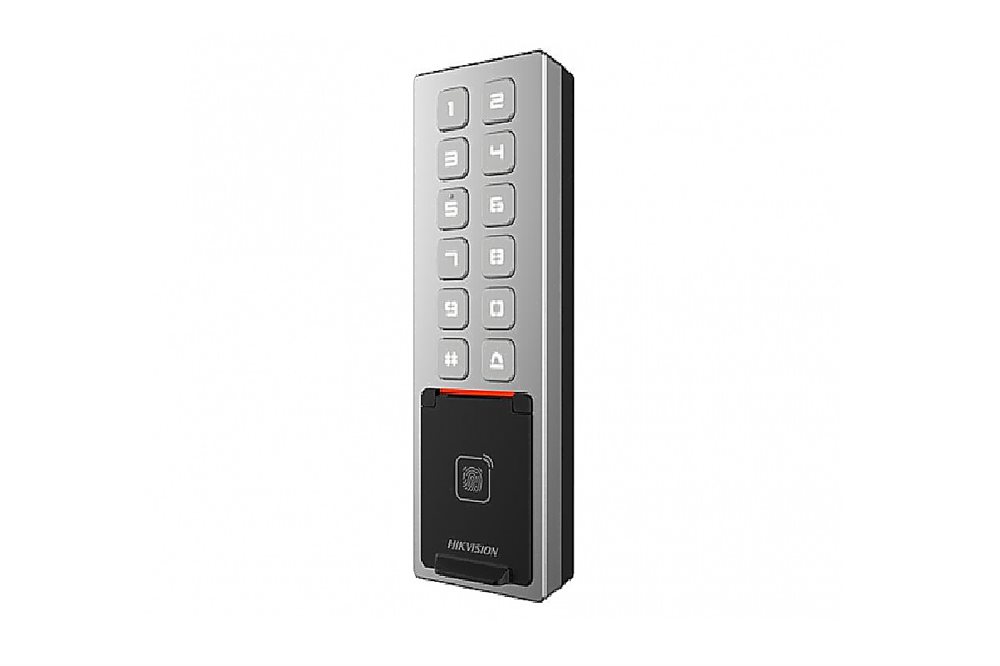 Терминал доступа Hikvision DS-K1T805EBFWX, Em-marine, отпечатки пальцев, IP65