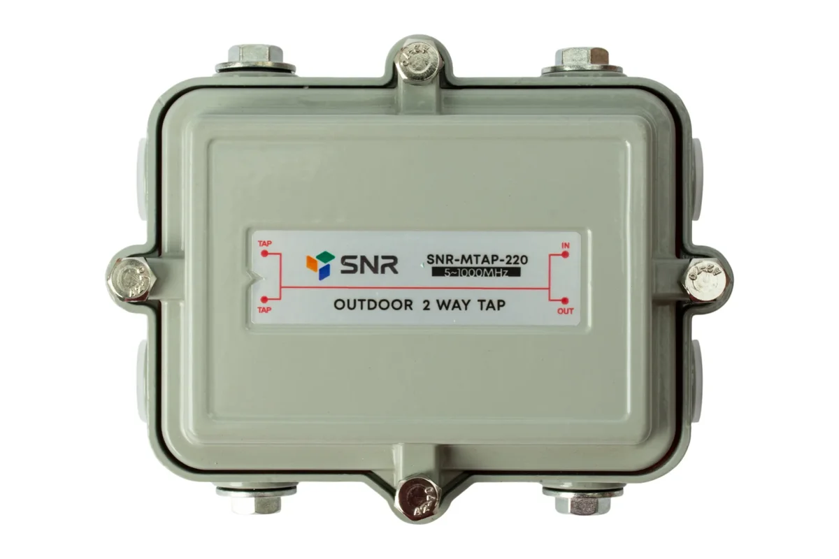 Ответвитель магистральный SNR SNR-MTAP-220, 2 отвода, 20 дБ, 5/8