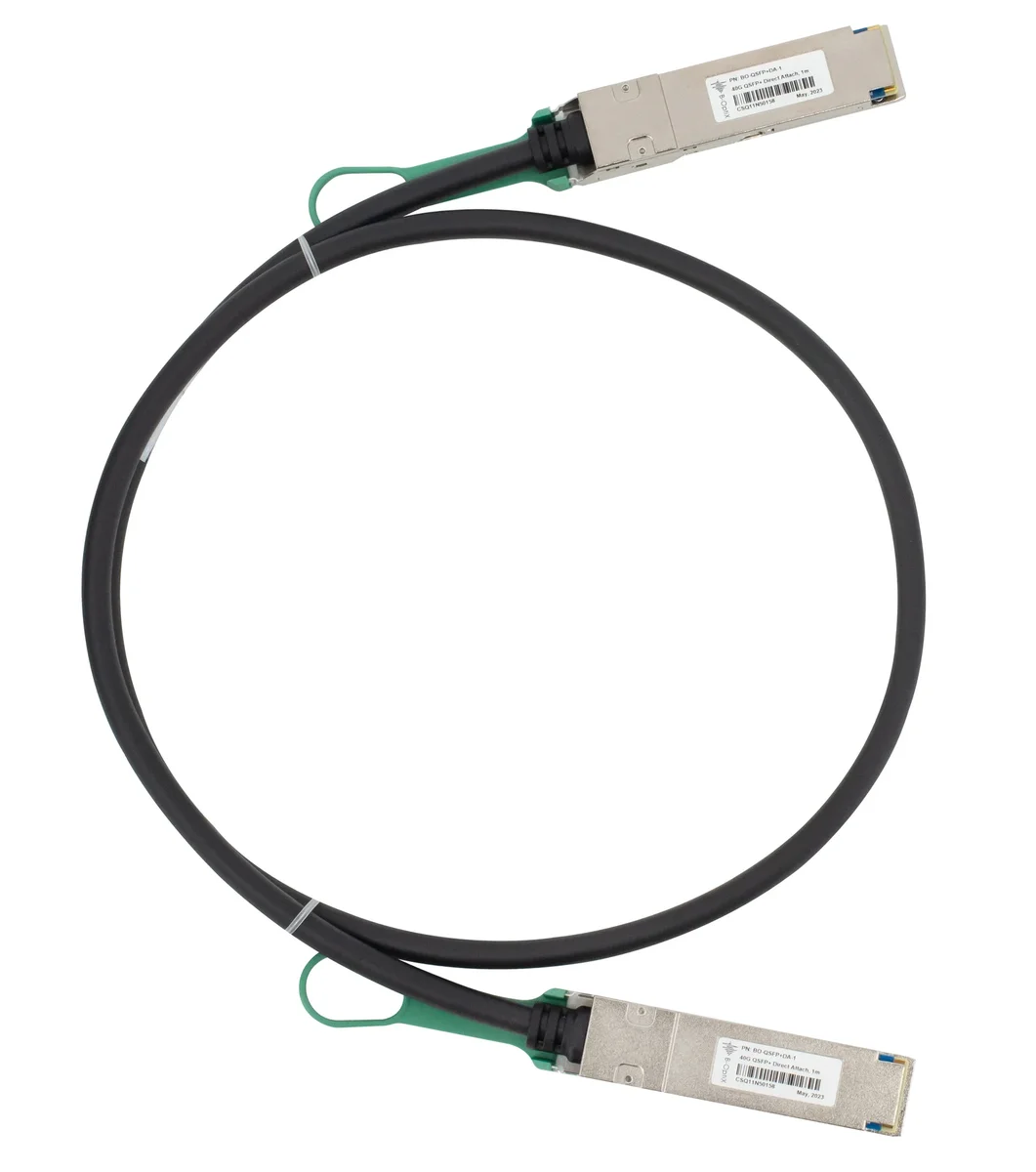 Модуль QSFP+ Direct Attach B-OptiX BO-QSFP+DA-1, 40G, 1м