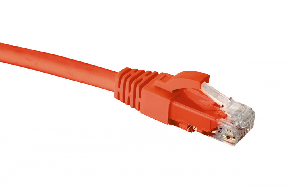 Патч-корд Eurolan 21D-U5-05RD, CAT5e, U/UTP, 5 м, красный