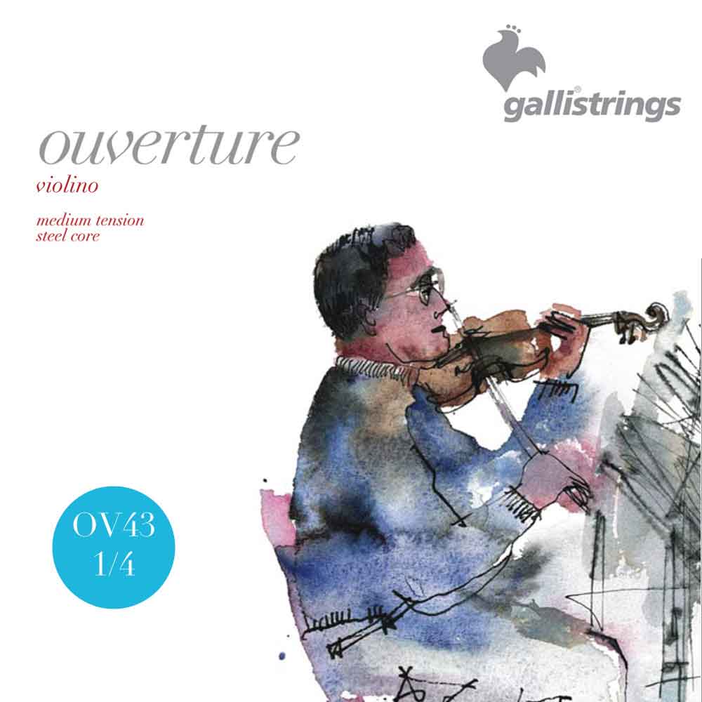 Комплект струн GALLI STRINGS OV43, скрипка 1/4