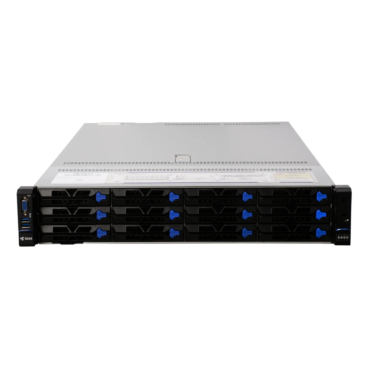Сервер SNR-SR2412LS, 2U, 2×LGA4677, 32×DDR5, 12×LFF, 2×1300 Вт