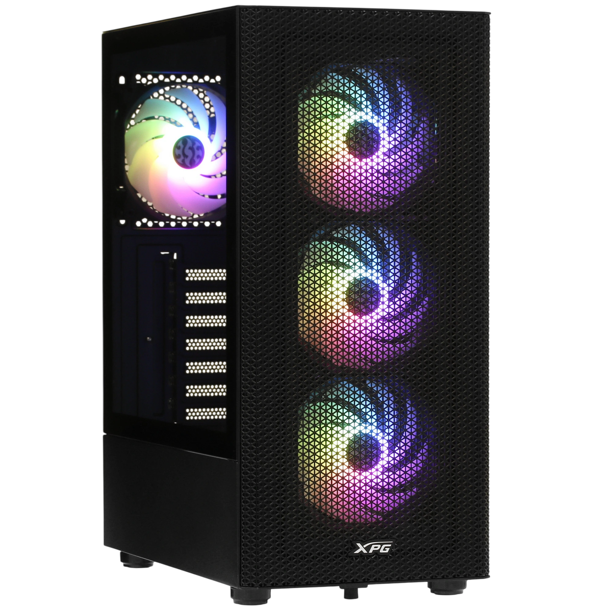 Корпус XPG VALORMESHC4VA-BKCWW, ATX/Micro-ATX/Mini-ITX, СЖО до 360 мм, стекло