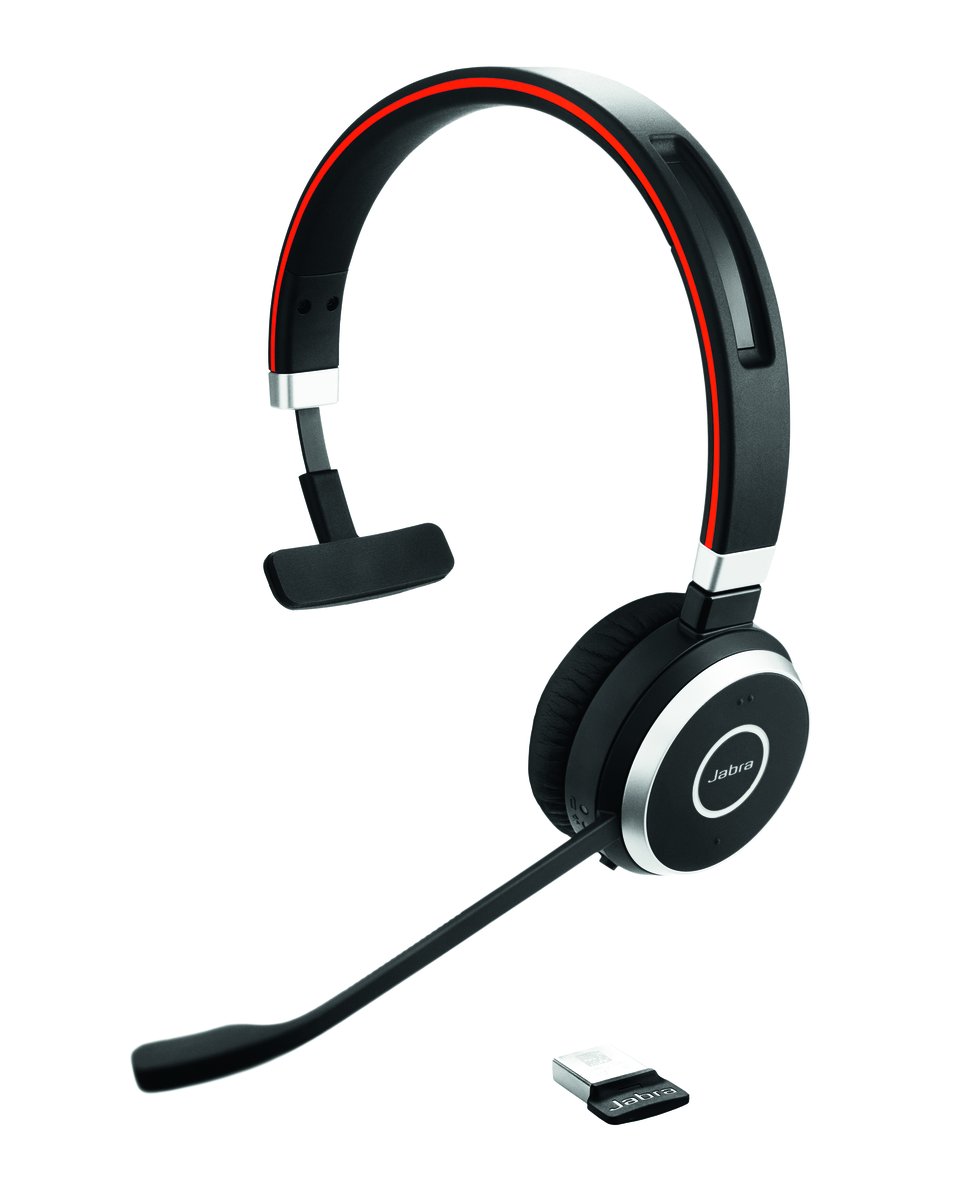 Гарнитура Jabra EVOLVE 65 MS Mono 6593-823-309, Bluetooth