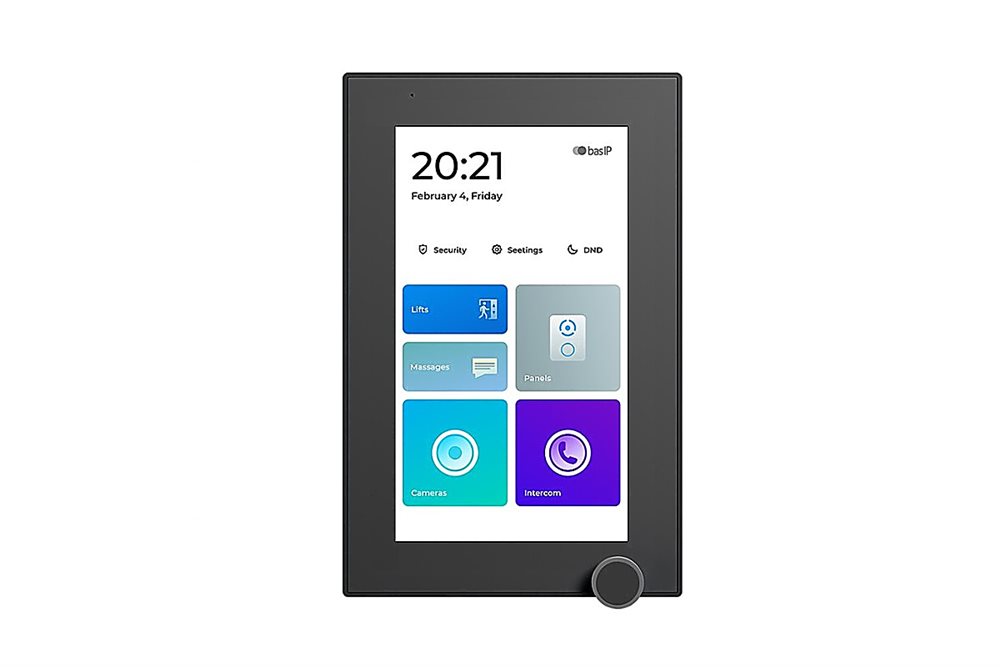 Видеомонитор BAS-IP AZ-07LL BLACK, 7", IP, PoE, Linux