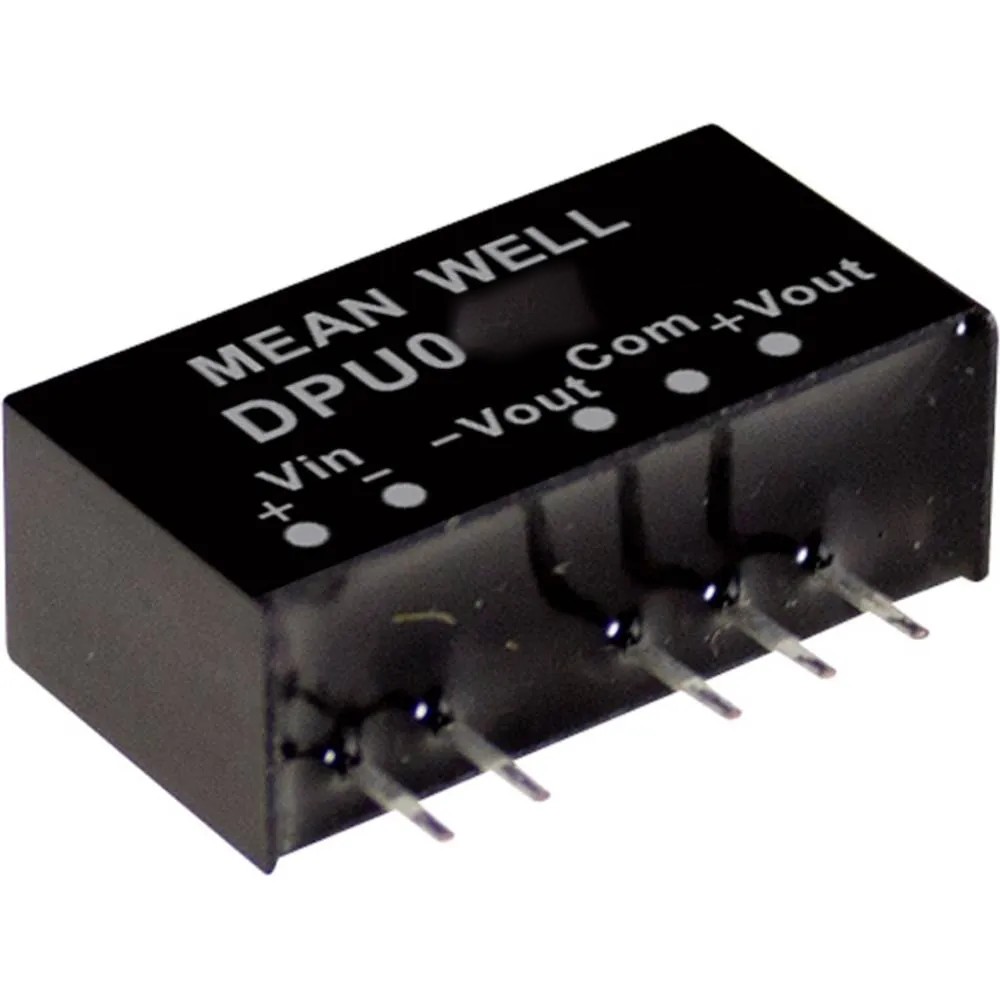 Преобразователь DC/DC Mean Well DPU01N-05, 1Вт, на плату