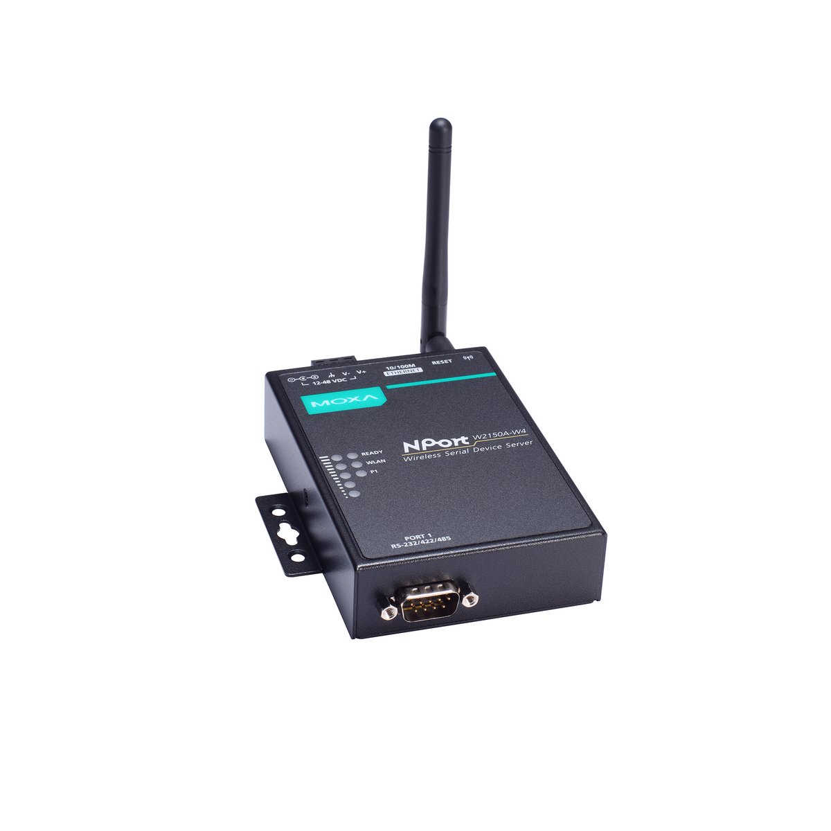 Преобразователь интерфейсов MOXA NPort W2150A-W4-T-EU, RS-232/422/485 в Wi-Fi