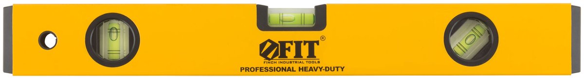 Уровень FIT Магнит 18244, 400 мм, 2 глазка + 1 поворотный, магнитный