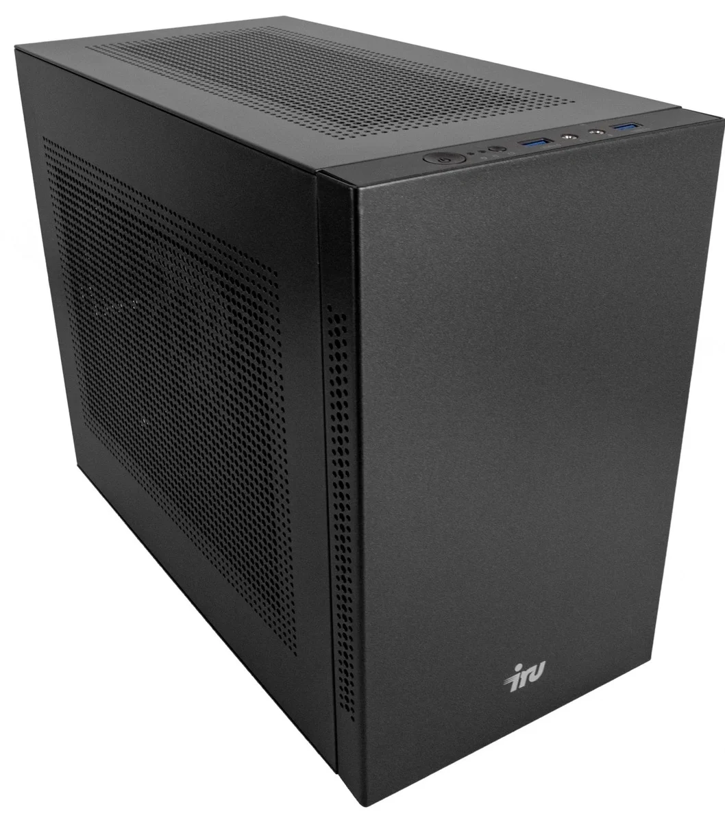 Компьютер IRU Tactio 520B6GS MT Ryzen 5 8600G (4.3) 32Gb SSD512Gb 760M FreeDOS GbitEth 500W черный (RUS) (2197340)