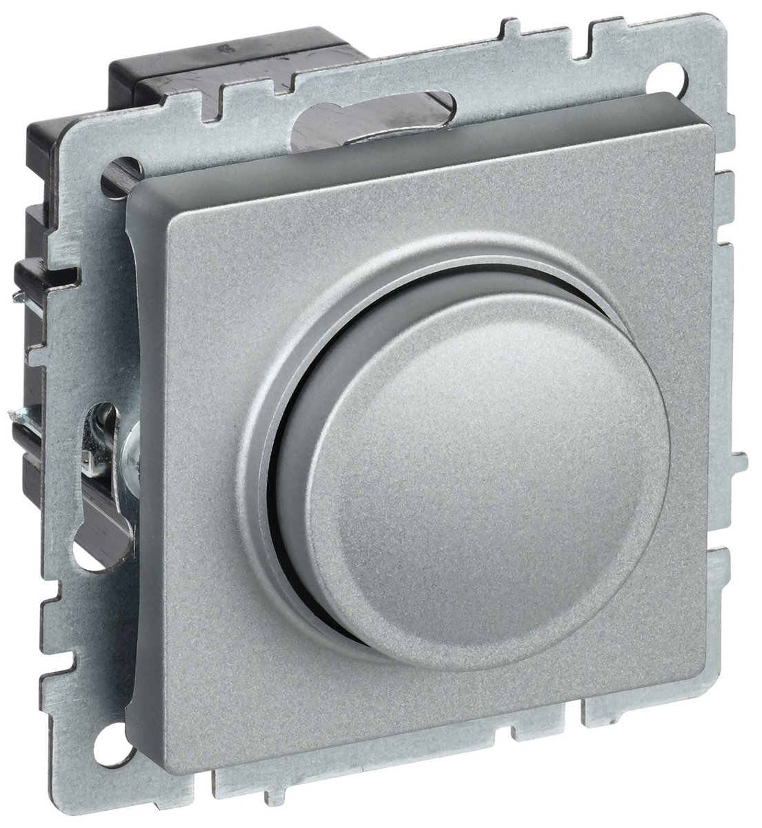 Светорегулятор IEK BR-D20-0600-K47, поворотно-нажимной, 600Вт, алюминий