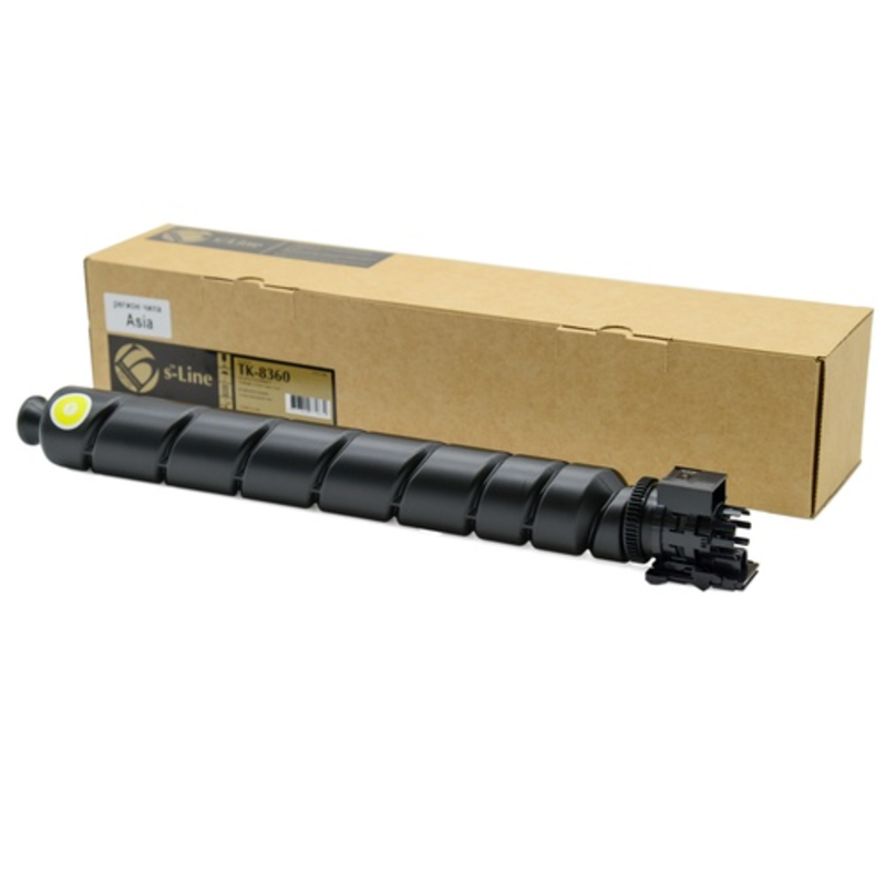 Тонер-картридж Булат EFKYTK2554200 для Kyocera TASKalfa 2554ci, TK-8360, жёлтый, 12k