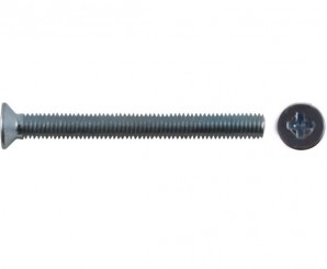 Винт FIT 27783, DIN965, М6×30, потайная головка, оцинкованный, 3300 шт