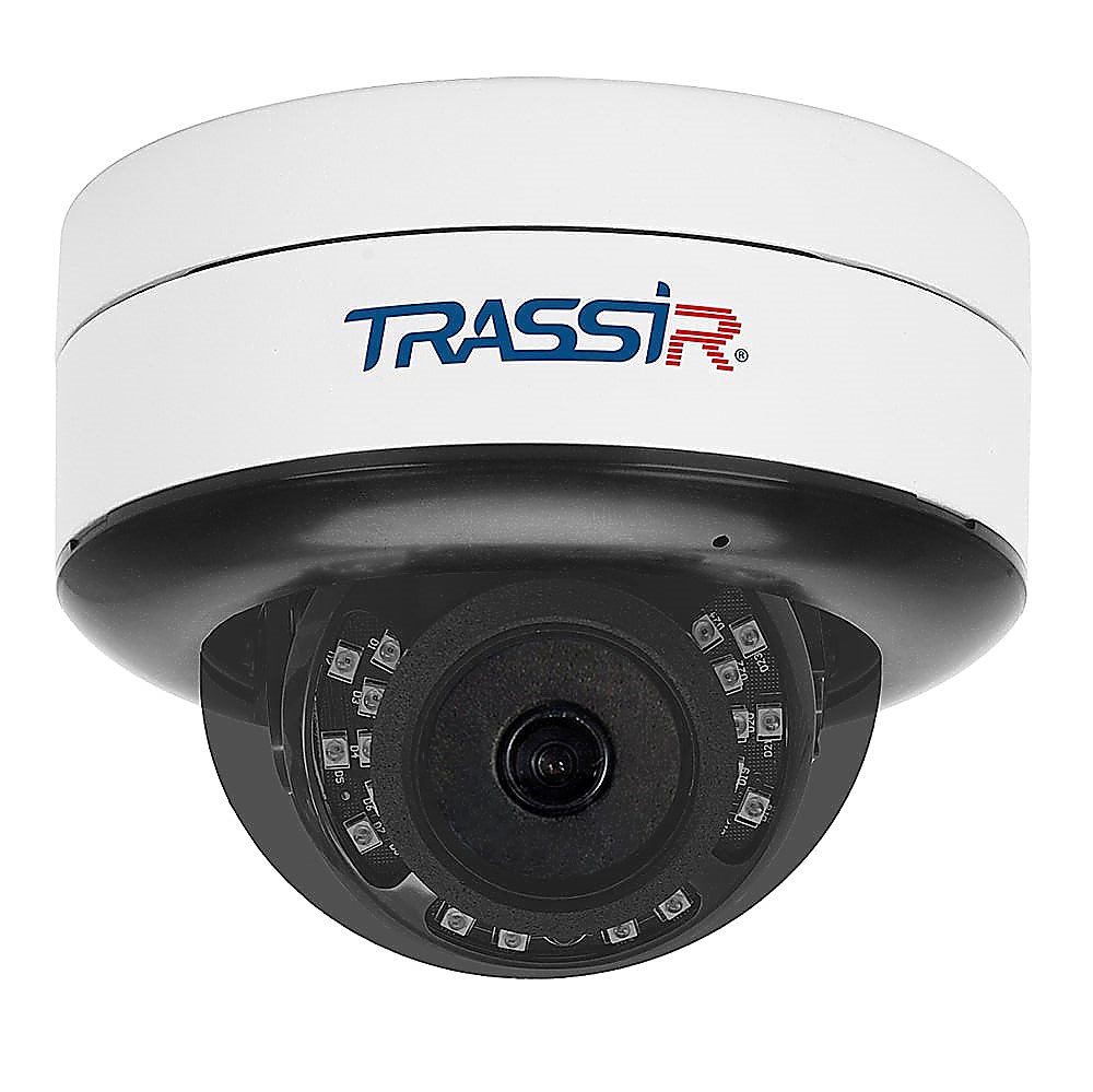 IP-камера Trassir TR-D3121IR2 V6 3.6, 2Мп, 3.6мм, IP66, IK10