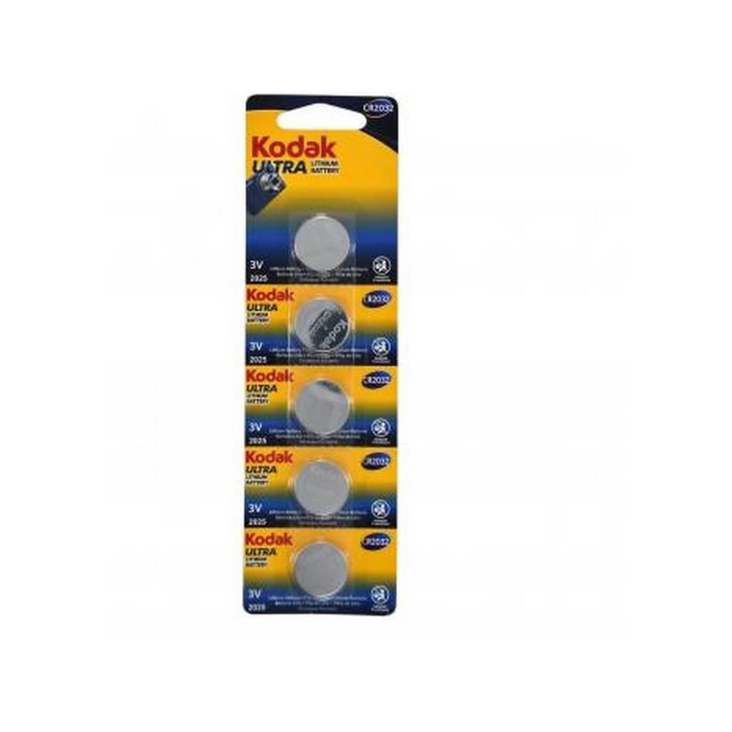 Батарейка Kodak CR2016-5BL, CR2016, 3 В, литиевая, 75 мА·ч, 5 шт