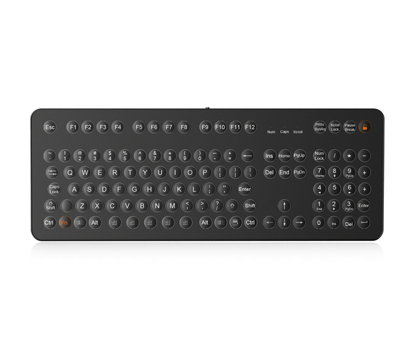 Клавиатура KEY TECHNOLOGY K-TEK-D396KP-FN-DT-SW-US/RU-USB, IP68, USB