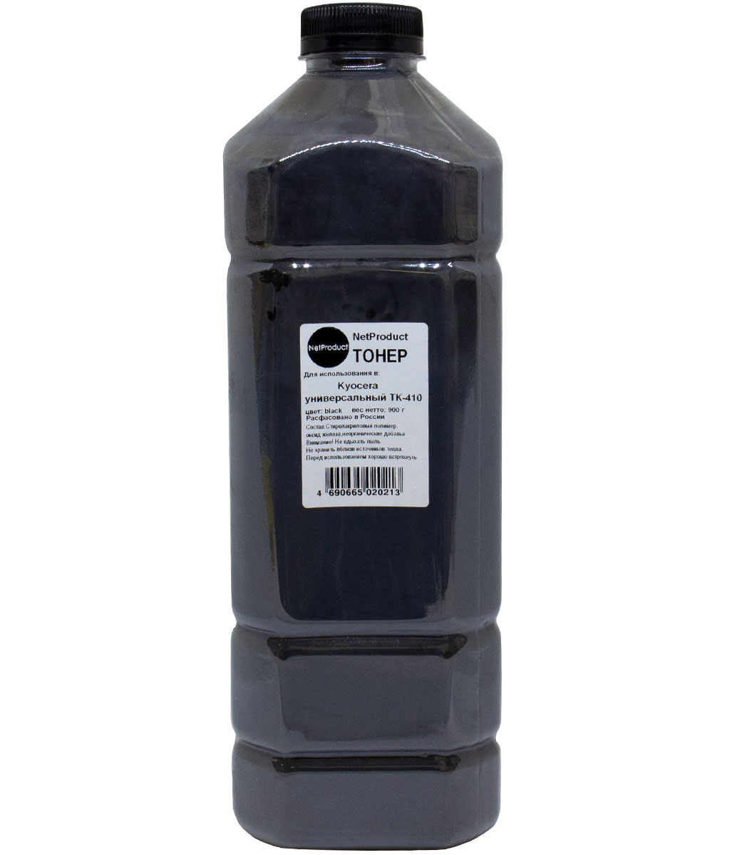 Тонер NetProduct TK-410, универсальный, 900г