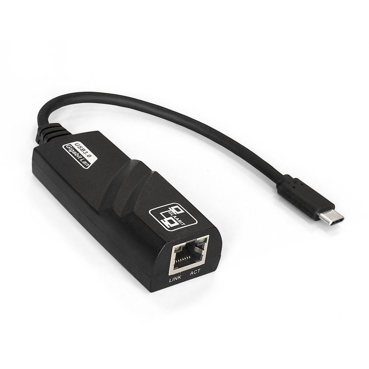 Кабель-адаптер ExeGate EXE-730-45, USB 3.1 Type-C — RJ-45 1000 Мбит/с, RTL8153